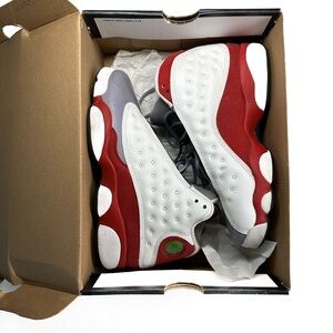 Air Jordan 13 Retro OG "White & Team Red” | 6Y